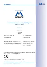 Предварительный просмотр 43 страницы Mobotix Mx2wire+ User Manual