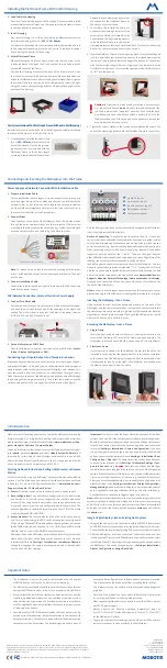 Preview for 2 page of Mobotix MxDisplay Plus Quick Install