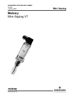 Mobrey Mini-Squing VT Installation Instructions Manual preview