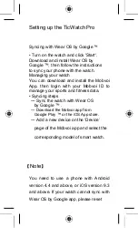 Preview for 8 page of Mobvoi TicWatch Pro Quick Manual