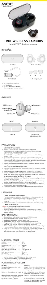 Предварительный просмотр 1 страницы MOC T02S User Manual