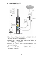 Предварительный просмотр 3 страницы Mocet IG7200 Quick Installation Manual