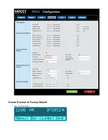 Предварительный просмотр 4 страницы Mocet IP3032 Manual