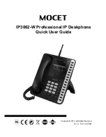 Mocet IP3062-W Quick User Manual предпросмотр