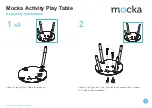 Предварительный просмотр 2 страницы Mocka Activity Play Table Assembly Instructions