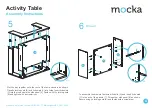 Preview for 4 page of Mocka Activity Table Assembly Instructions Manual