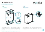 Preview for 5 page of Mocka Activity Table Assembly Instructions Manual