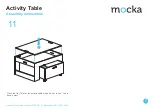 Preview for 7 page of Mocka Activity Table Assembly Instructions Manual