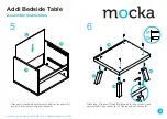 Предварительный просмотр 4 страницы Mocka Addi Bedside Table Assembly Instructions Manual