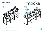 Preview for 6 page of Mocka Addi Buffet Assembly Instructions Manual