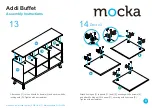 Preview for 8 page of Mocka Addi Buffet Assembly Instructions Manual