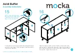 Preview for 9 page of Mocka Addi Buffet Assembly Instructions Manual