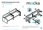 Предварительный просмотр 5 страницы Mocka Addi Entertainment Unit Assembly Instructions Manual