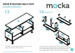 Предварительный просмотр 8 страницы Mocka Addi Entertainment Unit Assembly Instructions Manual