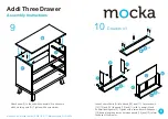 Предварительный просмотр 6 страницы Mocka Addi Three Drawer Assembly Instructions Manual