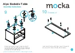 Предварительный просмотр 6 страницы Mocka Alps Bedside Table Assembly Instructions Manual