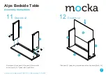 Предварительный просмотр 7 страницы Mocka Alps Bedside Table Assembly Instructions Manual