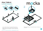 Предварительный просмотр 2 страницы Mocka Alps Cabinet Assembly Instructions Manual