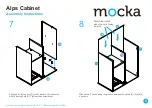 Предварительный просмотр 5 страницы Mocka Alps Cabinet Assembly Instructions Manual