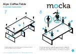 Предварительный просмотр 5 страницы Mocka Alps Coffee Table Manual