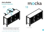 Предварительный просмотр 10 страницы Mocka Asha Buffet Assembly Instructions Manual