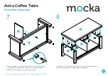 Предварительный просмотр 5 страницы Mocka Asha Coffee Table Assembly Instructions Manual