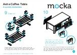 Предварительный просмотр 6 страницы Mocka Asha Coffee Table Assembly Instructions Manual