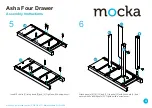 Предварительный просмотр 4 страницы Mocka Asha Four Drawer Assembly Instructions Manual