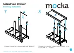 Предварительный просмотр 5 страницы Mocka Asha Four Drawer Assembly Instructions Manual