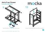 Предварительный просмотр 6 страницы Mocka Asha Four Drawer Assembly Instructions Manual