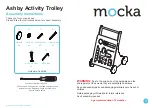 Preview for 1 page of Mocka Ashby Activity Trolley Assembly Instructions