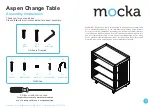 Предварительный просмотр 1 страницы Mocka Aspen Change Table Assembly Instructions Manual