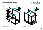 Предварительный просмотр 3 страницы Mocka Aspen Change Table Assembly Instructions Manual