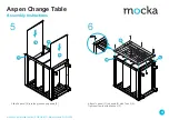 Предварительный просмотр 4 страницы Mocka Aspen Change Table Assembly Instructions Manual