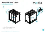 Предварительный просмотр 5 страницы Mocka Aspen Change Table Assembly Instructions Manual