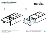 Предварительный просмотр 4 страницы Mocka Aspen Four Drawer Assembly Instructions Manual