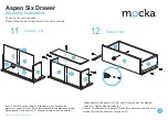 Preview for 7 page of Mocka Aspen Six Drawer Assembly Instructions Manual