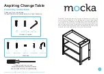 Mocka Aspiring Change Table Assembly Instructions preview