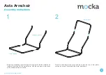 Preview for 2 page of Mocka Asta Armchair Assembly Instructions Manual