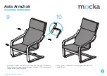 Preview for 6 page of Mocka Asta Armchair Assembly Instructions Manual