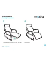 Предварительный просмотр 5 страницы Mocka Asta Recline Assembly Instructions