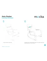 Предварительный просмотр 4 страницы Mocka Asta rocker Assembly Instructions