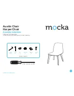 Предварительный просмотр 1 страницы Mocka Austin Chair Assembly Instructions