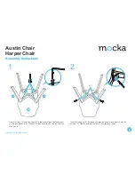 Предварительный просмотр 2 страницы Mocka Austin Chair Assembly Instructions