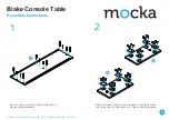 Предварительный просмотр 2 страницы Mocka Blake Series Assembly Instructions Manual