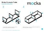 Предварительный просмотр 3 страницы Mocka Blake Series Assembly Instructions Manual