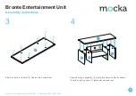 Предварительный просмотр 3 страницы Mocka Bronte Entertainment Unit Assembly Instructions Manual