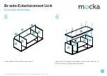 Предварительный просмотр 4 страницы Mocka Bronte Entertainment Unit Assembly Instructions Manual