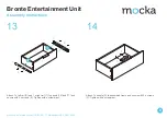 Предварительный просмотр 8 страницы Mocka Bronte Entertainment Unit Assembly Instructions Manual