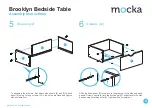 Предварительный просмотр 4 страницы Mocka Brooklyn Bedside Table Assembly Instructions Manual